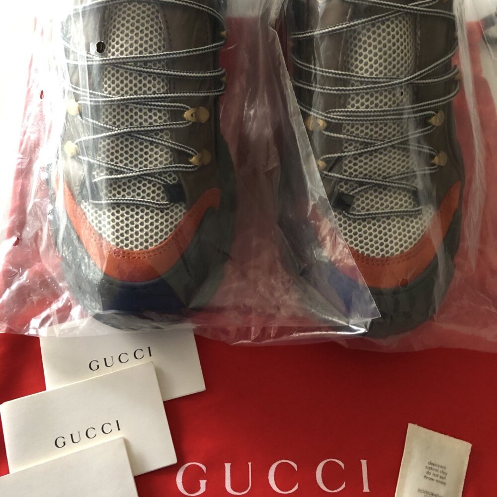 These incredible GUCCI FLASHTREK shoes could be yours!!!